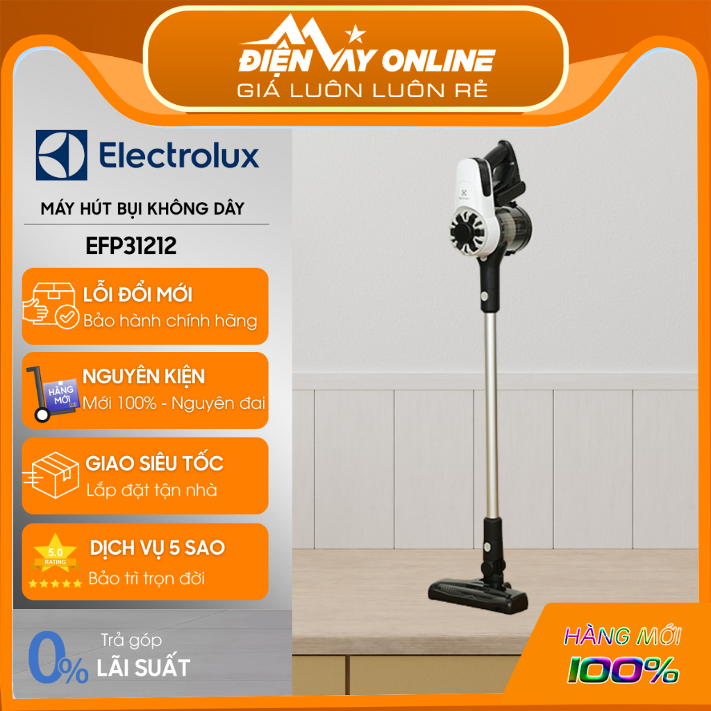Máy hút bụi không dây Electrolux EFP31212 -UltimateHome 300 -Bảo Hành Chính Hãng