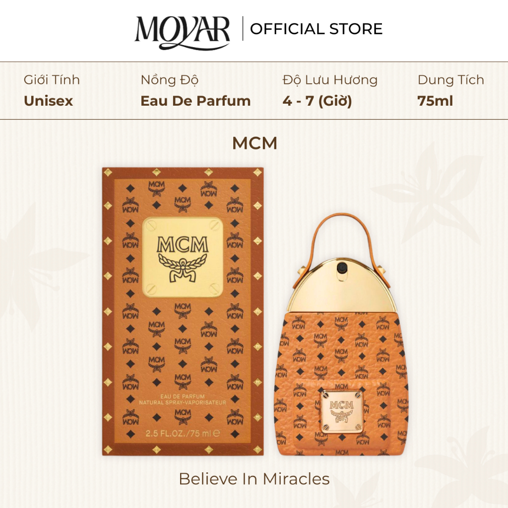Nước Hoa Fullsize MCM EDP | Nước Hoa Unisex | Moyar Perfume
