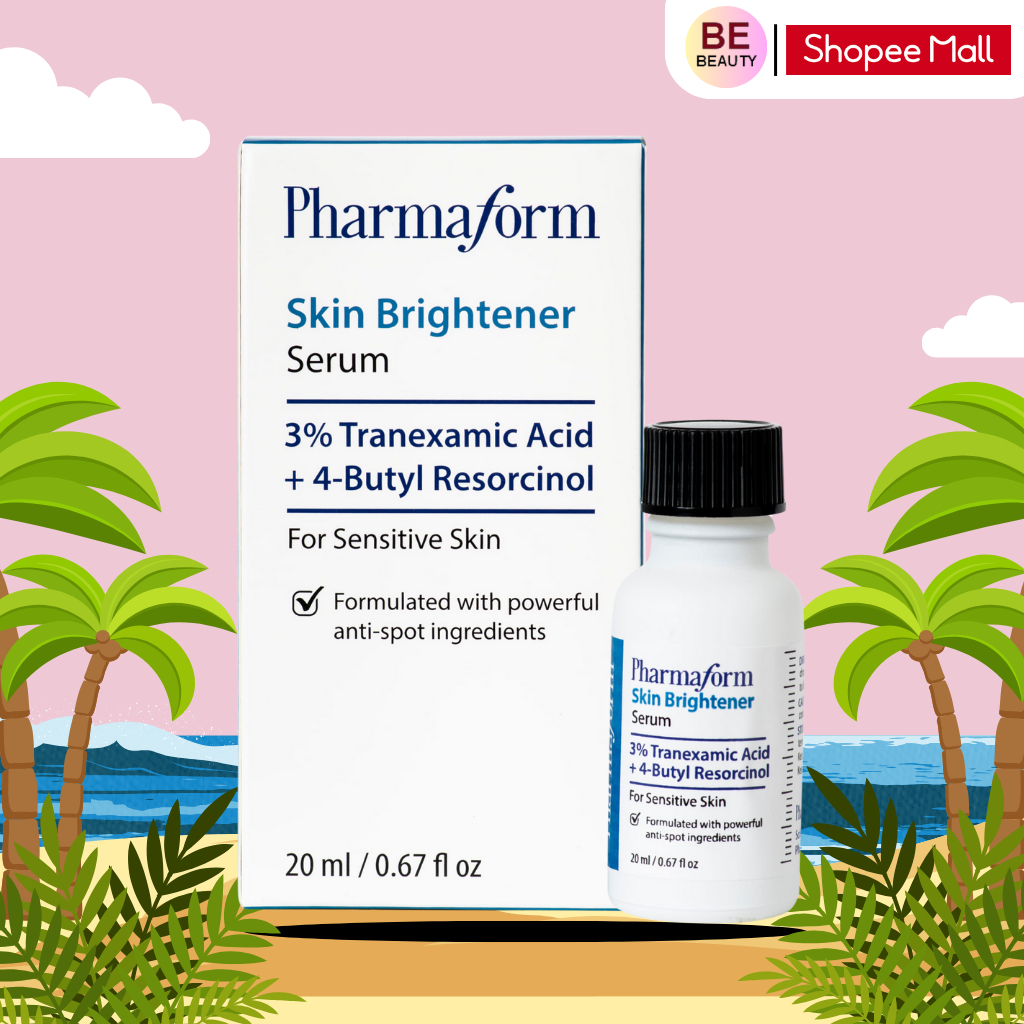 Tinh Chất Pharmaform Skin Brightener Serum 3% Tranexamic acid + 5% Niacinamide 20ml