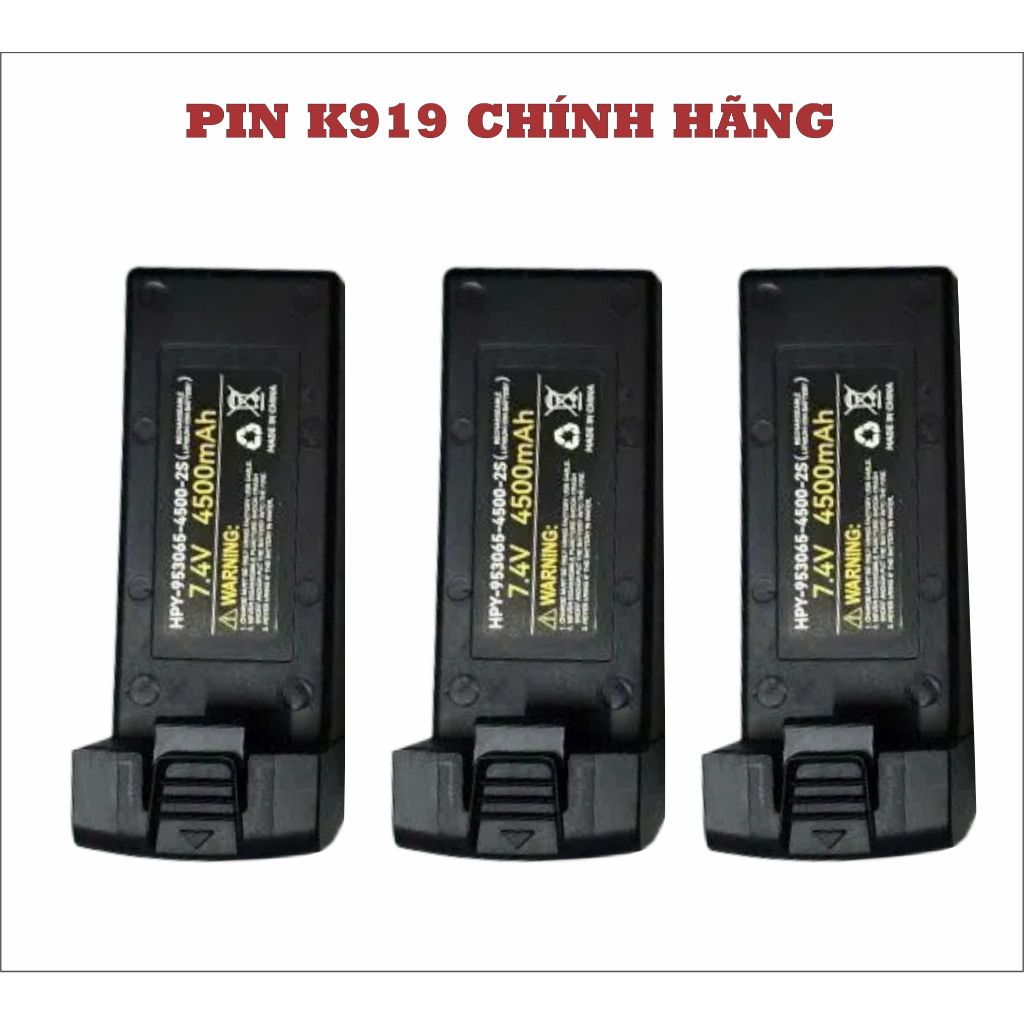 PIN FLYCAM K919 MAX CHỐNG RUNG 3 TRỤC GPS NEW C HÃNG