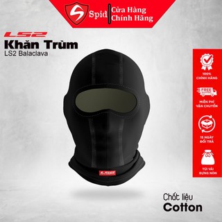 [Hàng Chính Hãng] Khăn Trùm Đầu LS2 Balaclava Cotton Head Cover Thoáng Khí Thấm Hút Mồ Hôi Đi Xe Máy Mô Tô PKL-Spid