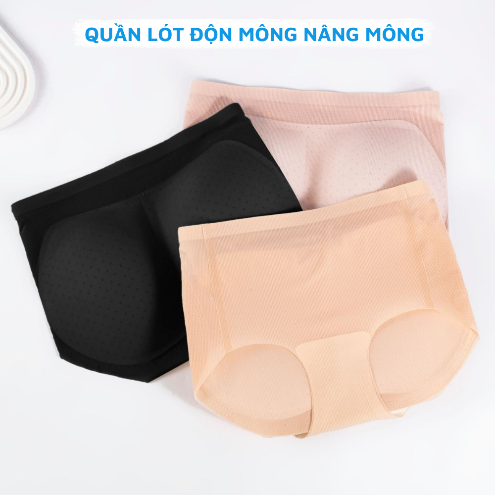 [BST MỚI 2026] Quần lót độn mông nữ nâng tôn vòng 3 body quyến rũ, Quần nâng mông đệm mỏng chất su đ