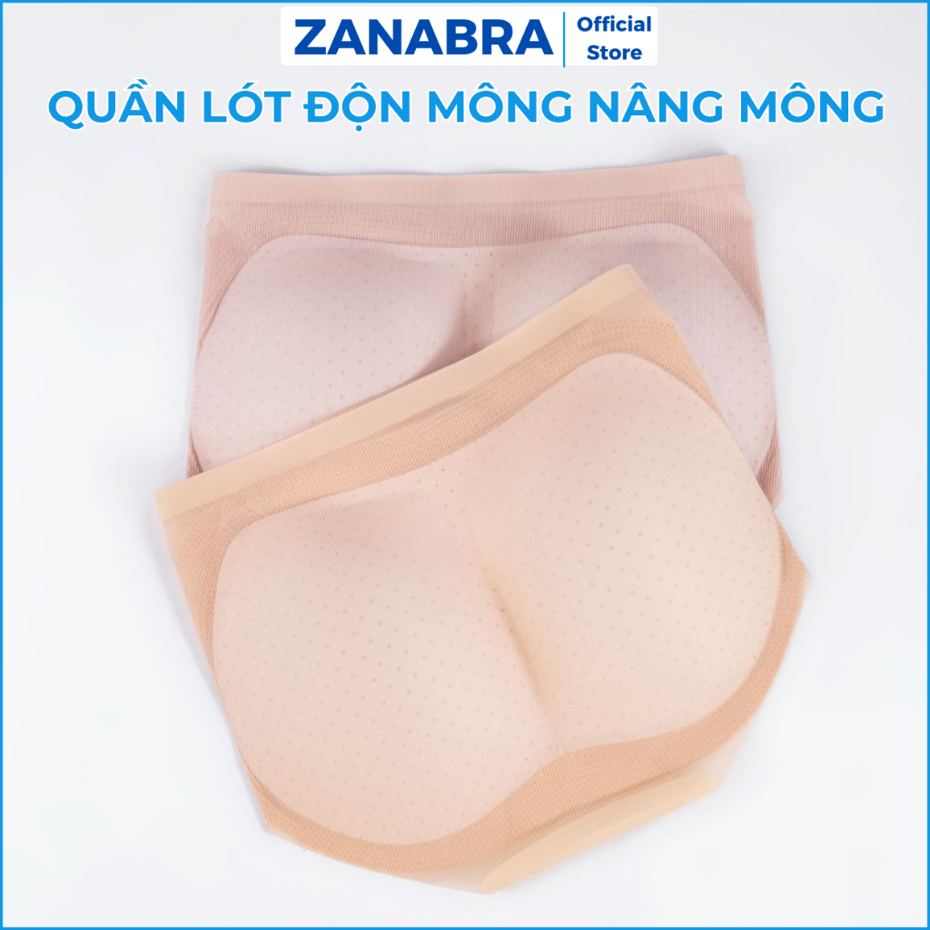 [MẪU MỚI 2026] Quần Lót Độn Mông Nâng Mông Đúc Su Thông Hơi Siêu Thoáng Mềm Mại ZANABRA N2055
