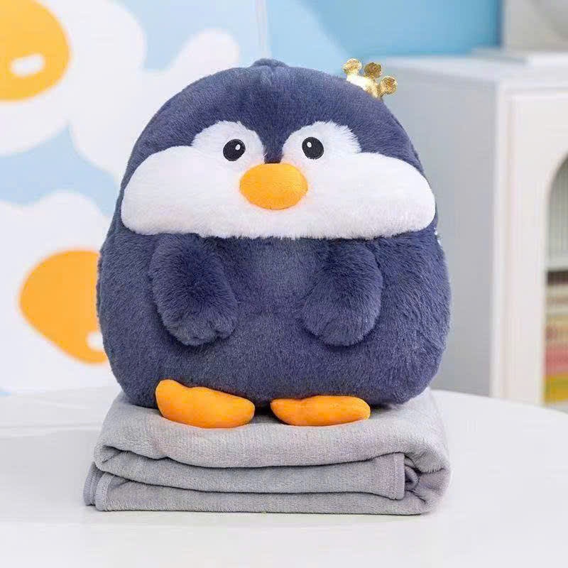 Gấu Labubu Kèm Chăn Gối Labubu Tiện Dụng, Dùng Cho Văn Phòng, Cắm Trai, Du Lịch