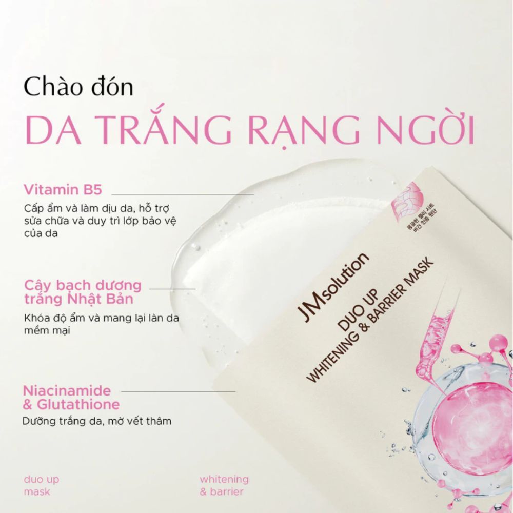 Ảnh 4 của Mặt nạ JMsolution giảm mụn, mờ thâm, cấp ẩm, phục hồi, chăm sóc da toàn diện.