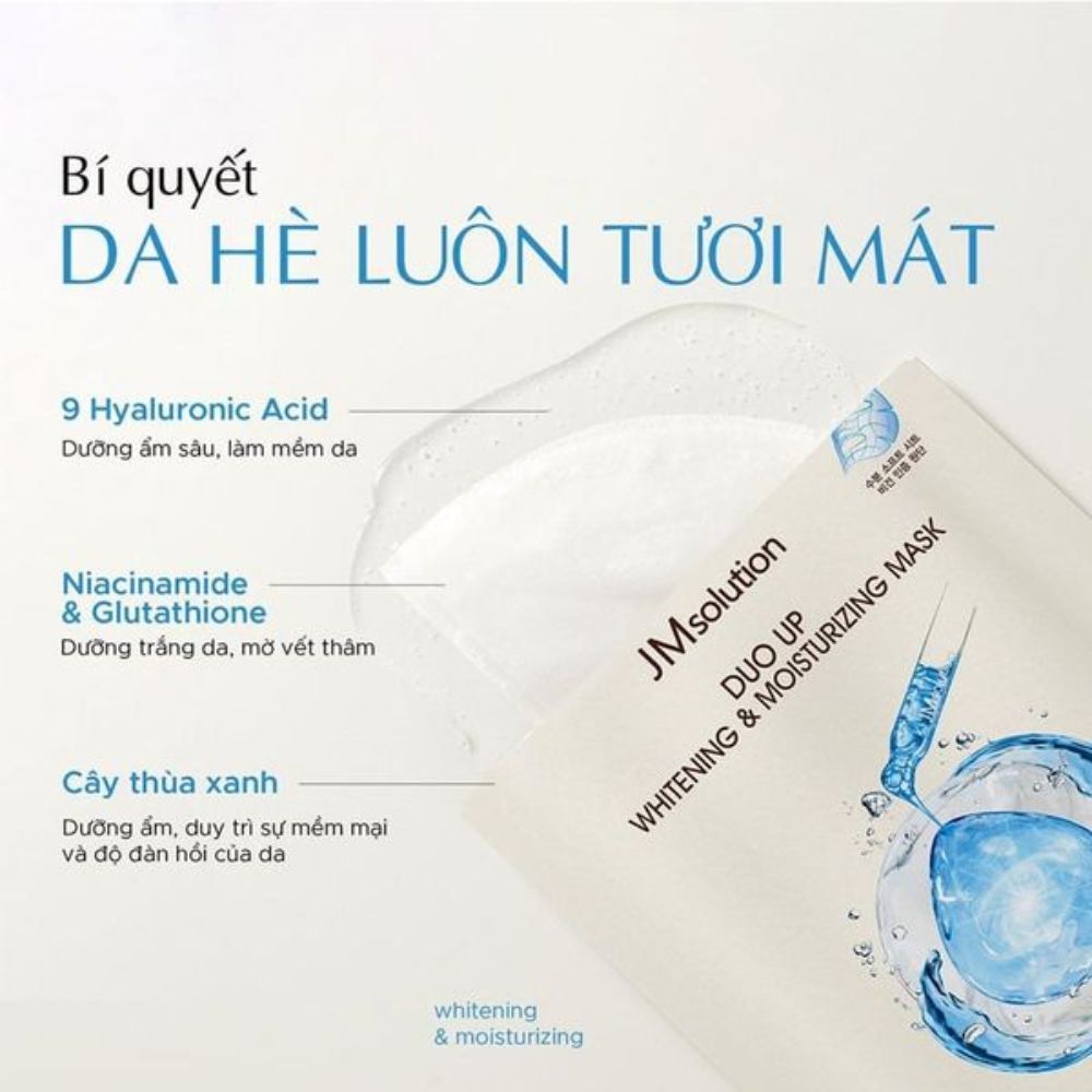 Ảnh 3 của Mặt nạ JMsolution giảm mụn, mờ thâm, cấp ẩm, phục hồi, chăm sóc da toàn diện.