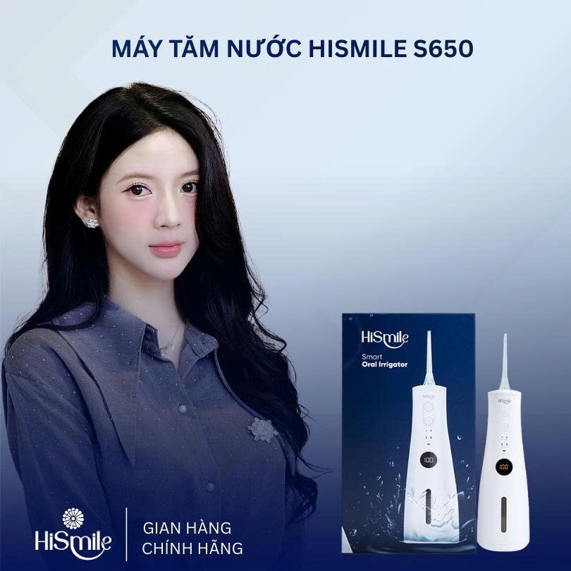 [HISMILE x TRỊNH DUY], Máy tăm nước cao cấp HiSmile S650