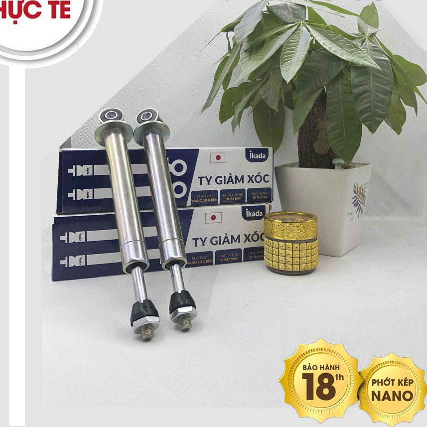 Cặp Ty Sau Wave RS, Ty Giảm Xóc Sau Funeo, Ty Phuộc Sau Future Neo Ø10 Ikada (BH 18 Tháng)