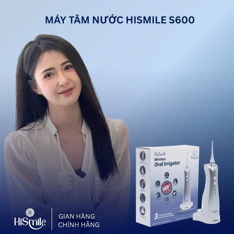 Máy tăm nước cầm tay Hismile S600