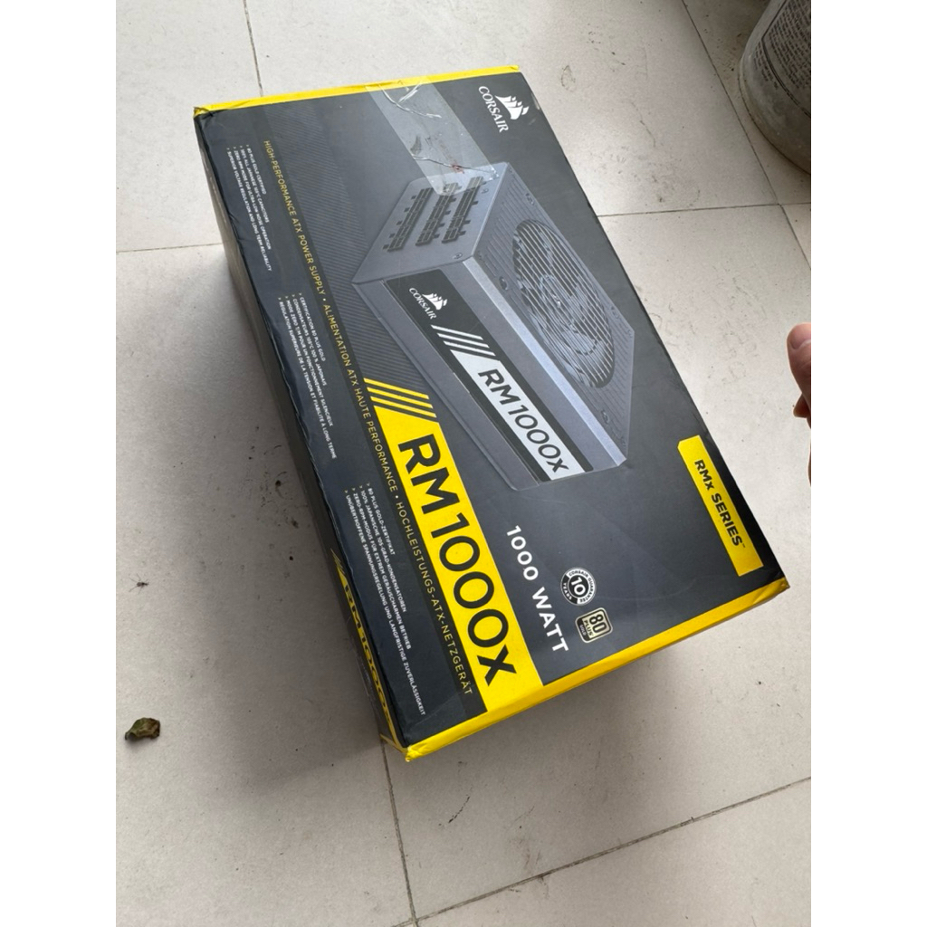 PSU ATX Máy Tính Corsair RM1000x 80 PLUS® Gold - Fullbox