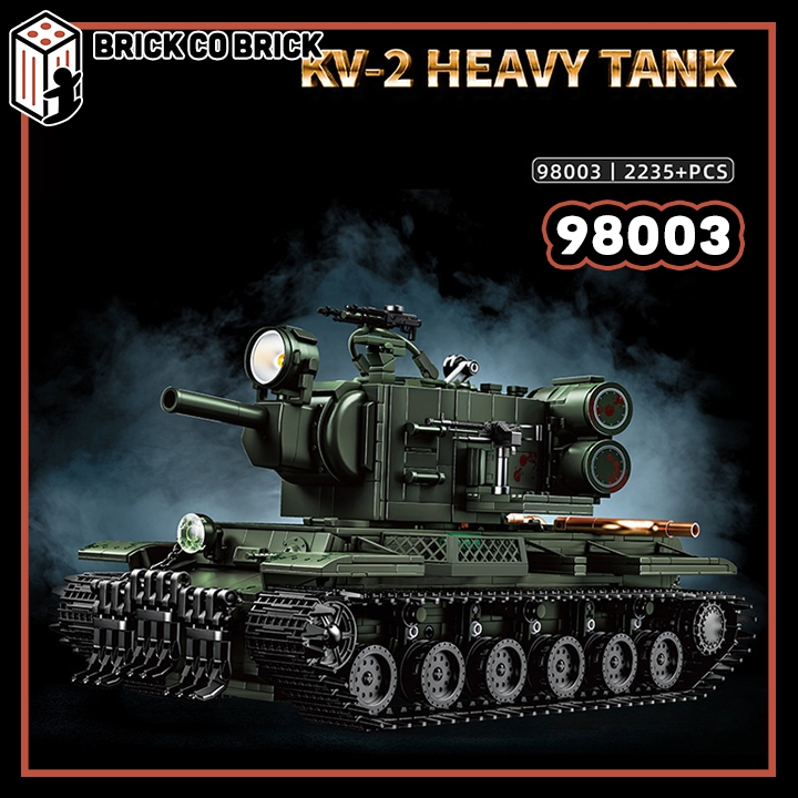 Mô hình Tank KV2 Mô hình Tank Quân sự Hạng Nặng KV2 98003