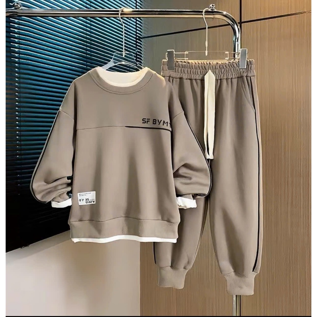 BỘ ĐỒ BÉ TRAI SF 4-14 tuổi từ 15-46kg. Đồ bộ bé trai, set đồ bé trai, bộ quần áo bé trai