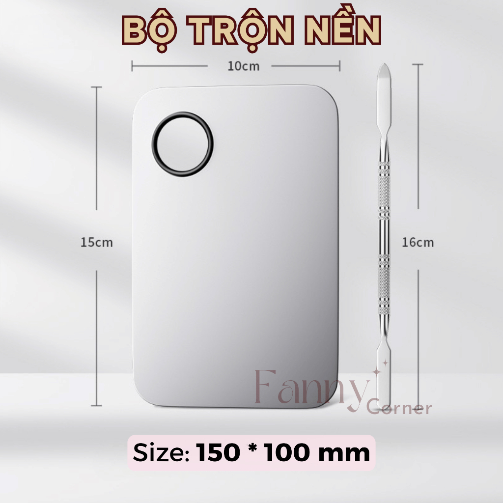 [BSL] Khay Pha Nền Màu Bảng LỚN Trang Điểm Khay Trộn Nền Màu Mắt Son DD20 - Fanny Dou Quin