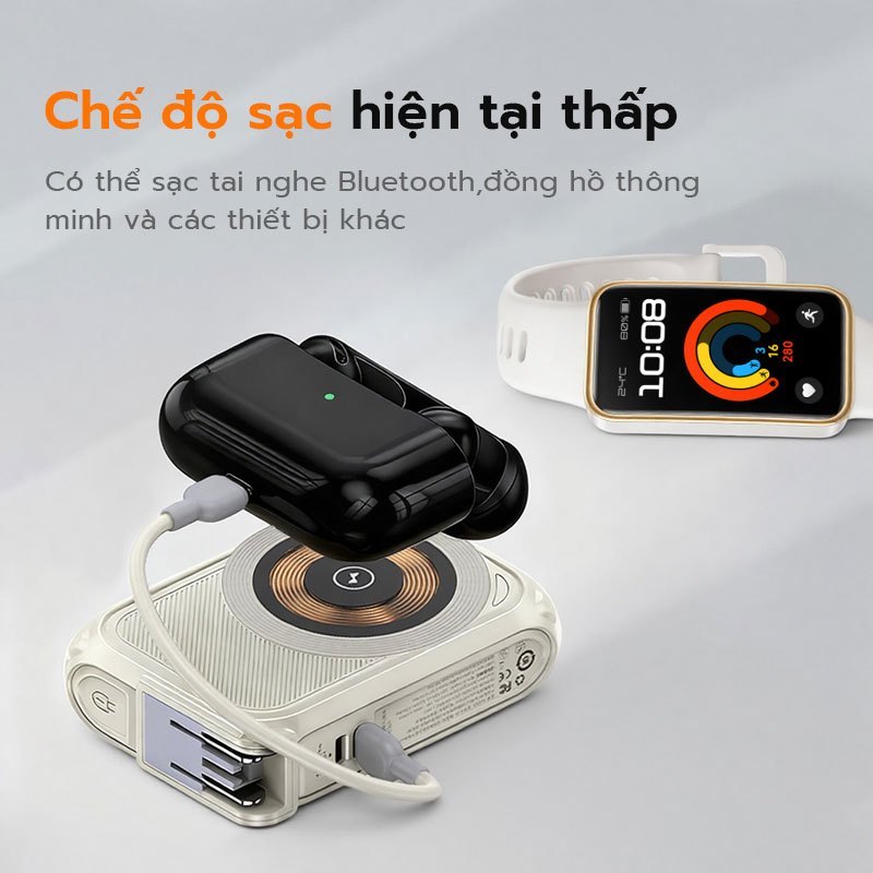 【Bảo hành hai năm】Sạc Dự Phòng UNEED 30000/20000mAh Sạc Nhanh PD 20W 35W Sạc Không Dây, Cục Sạc Dựng Phòng Đầu AC | BigBuy360 - bigbuy360.vn