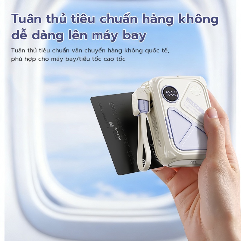 【Bảo hành hai năm】Sạc Dự Phòng UNEED 30000/20000mAh Sạc Nhanh PD 20W 35W Sạc Không Dây, Cục Sạc Dựng Phòng Đầu AC | BigBuy360 - bigbuy360.vn