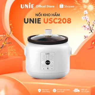 Nồi kho hầm chuyên dụng UNIE USC208, Dung tích 2L, nồi nấu chậm, lòng nồi gốm cao cấp, đa tính năng, bảo hành 12 Tháng