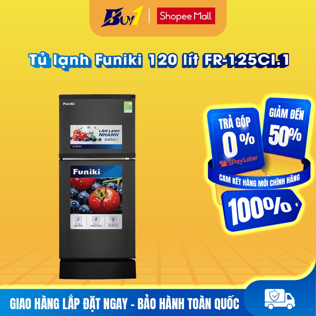 FR-125CI.1 - Tủ lạnh Funiki 120 lít FR-125CI.1 - Hàng chính hãng
