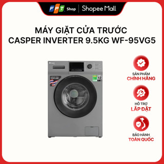 [Hàng chính hãng] Máy giặt cửa trước Casper Inverter 9.5kg WF-95VG5