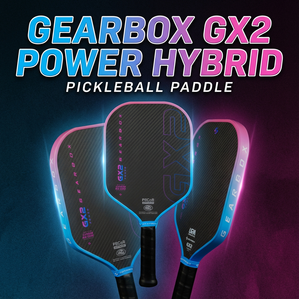VỢT PICKLEBALL GEARBOX GX2 POWER HYBRID LIMITED EDITION CHÍNH HÃNG