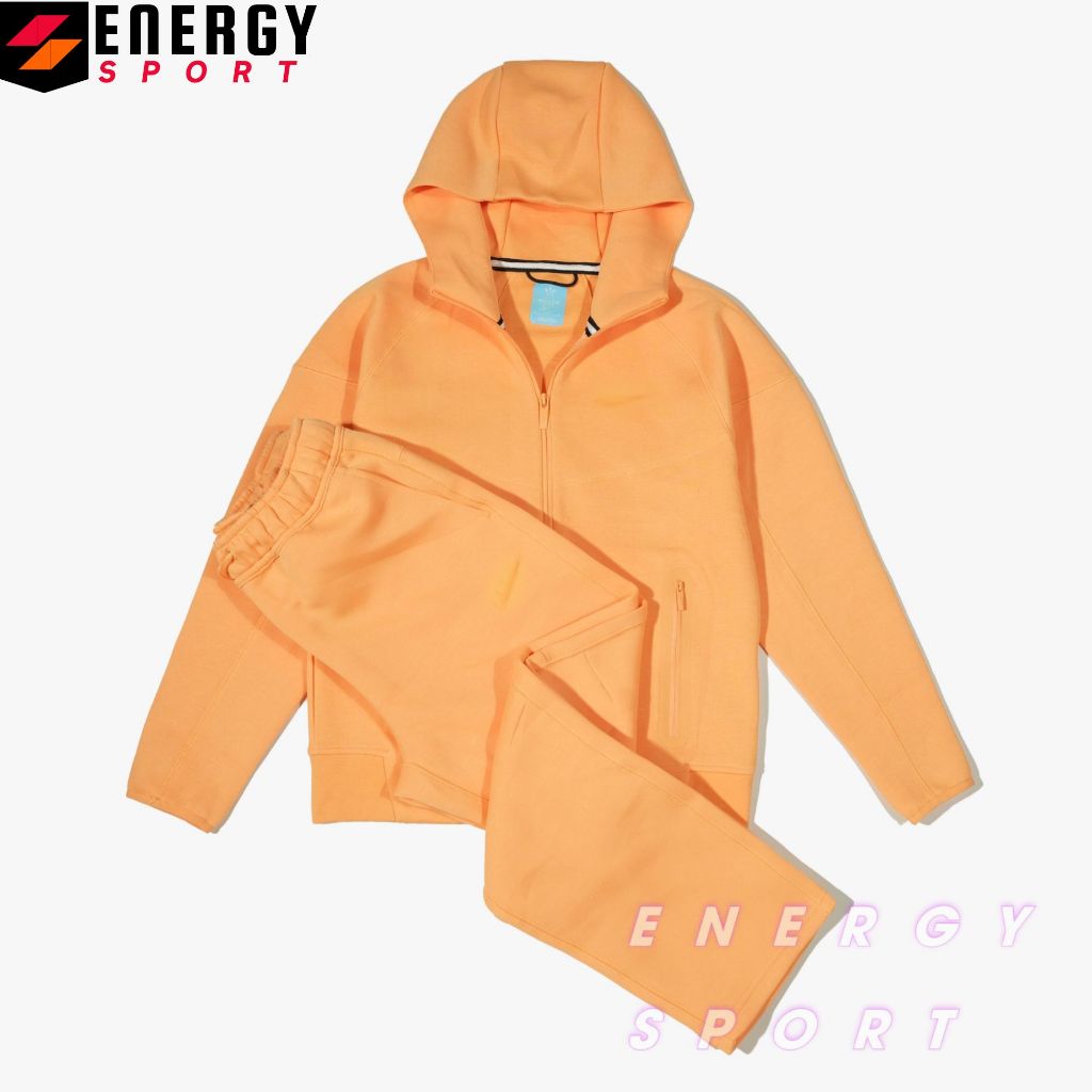 Bộ Quần Áo Thể Thao Cao Cấp Hoodie Ntech x Nocta - Cam