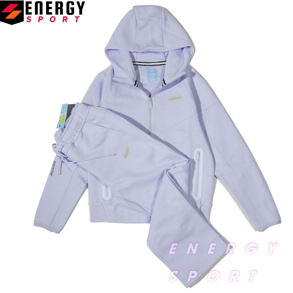 Bộ Quần Áo Thể Thao Cao Cấp Hoodie Ntech x Nocta - Tím