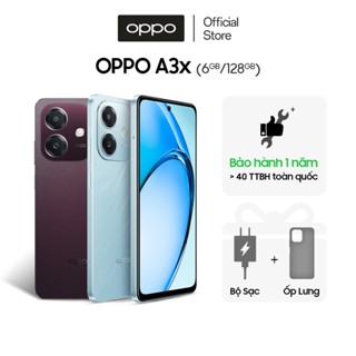 Điện thoại OPPO A3x 6GB/128GB có nhân bản ứng dụng, 2 sim, sạc nhanh 45W - Hàng chính hãng