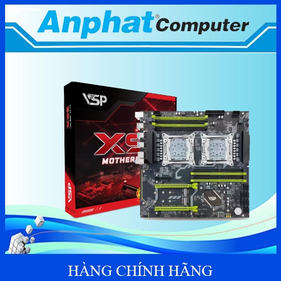 Bo Mạch Chủ Main VSP X99-2D4 (Dual CPU) Socket LGA 2011 – Hàng Chính Hãng