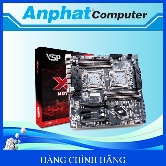 Bo Mạch Chủ Main VSP X99-DD41 D4 (Dual CPU) Socket LGA 2011 – Hàng Chính Hãng