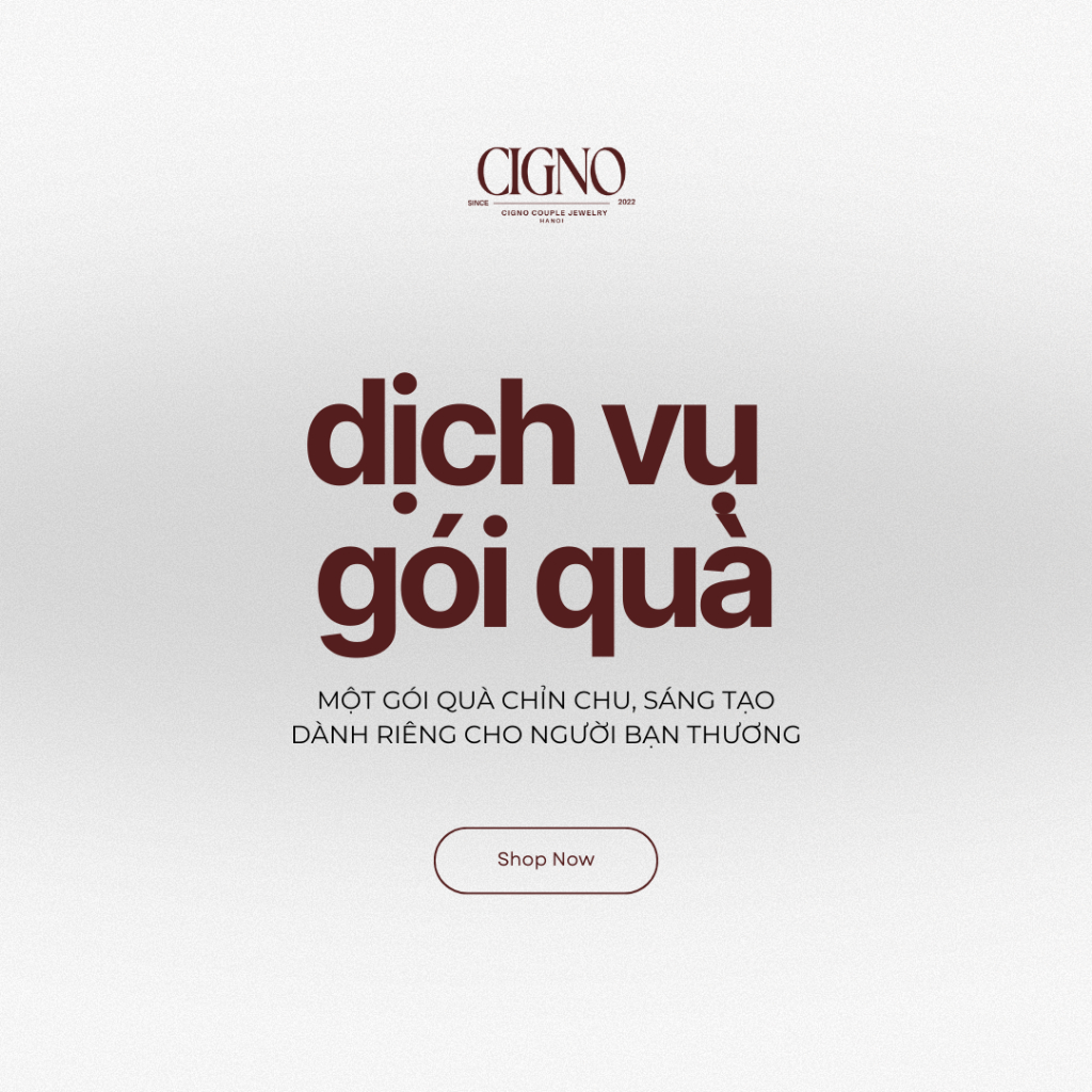 Dịch vụ gói quà CIGNO