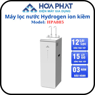Máy Lọc Nước Hydrogen Ion Kiềm Hòa Phát HyperS HPA885 - HPA886 - 2 vòi nóng lạnh - Hàng chính hãng
