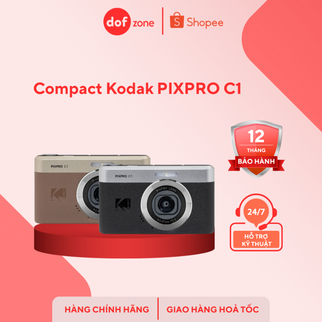 Máy ảnh Compact Kodak PIXPRO C1 | Chính Hãng