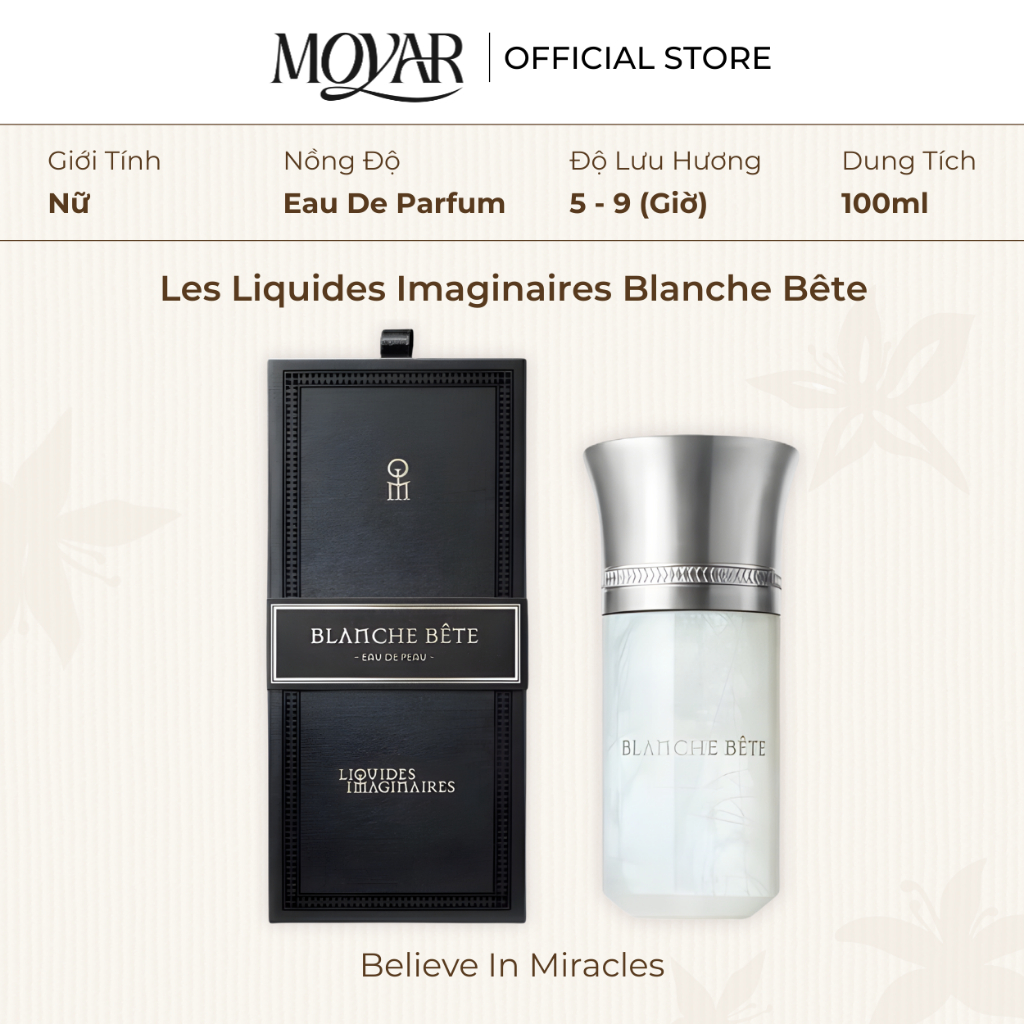 Nước Hoa Fullsize Les Liquides Imaginaires Blanche Bête | Nước hoa nữ | Moyar Perfume