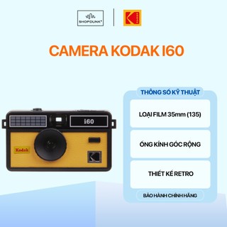 Kodak Film Camera I60 Thiết kế Retro | Flash Pop Up Chính Hãng