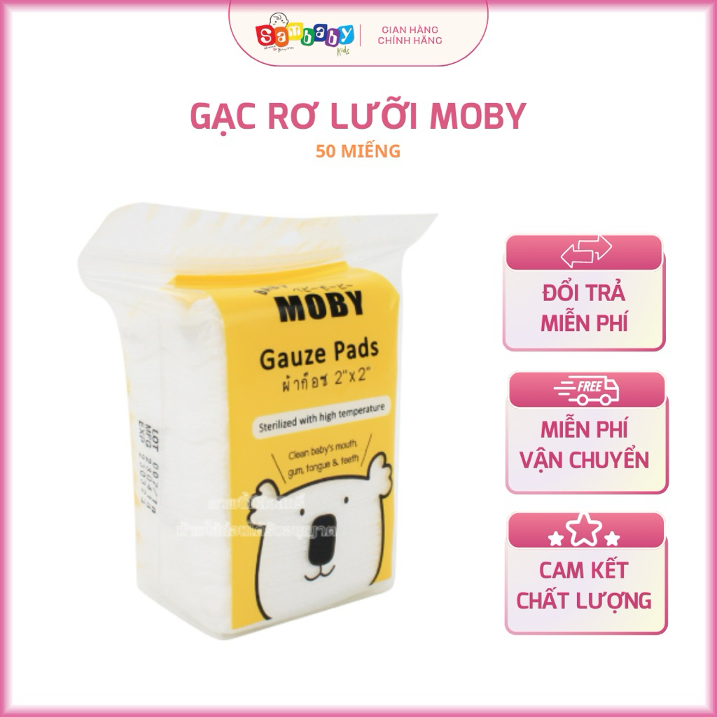 RƠ LƯỠI CHO BÉ MOBY CHÍNH HÃNG