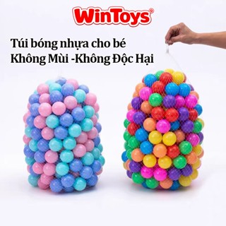 Combo 50 100 Quả Bóng Nhựa Mềm Nhà Bóng Cho Bé Loại Cao Cấp 5cm ( Hàng Việt Nam)