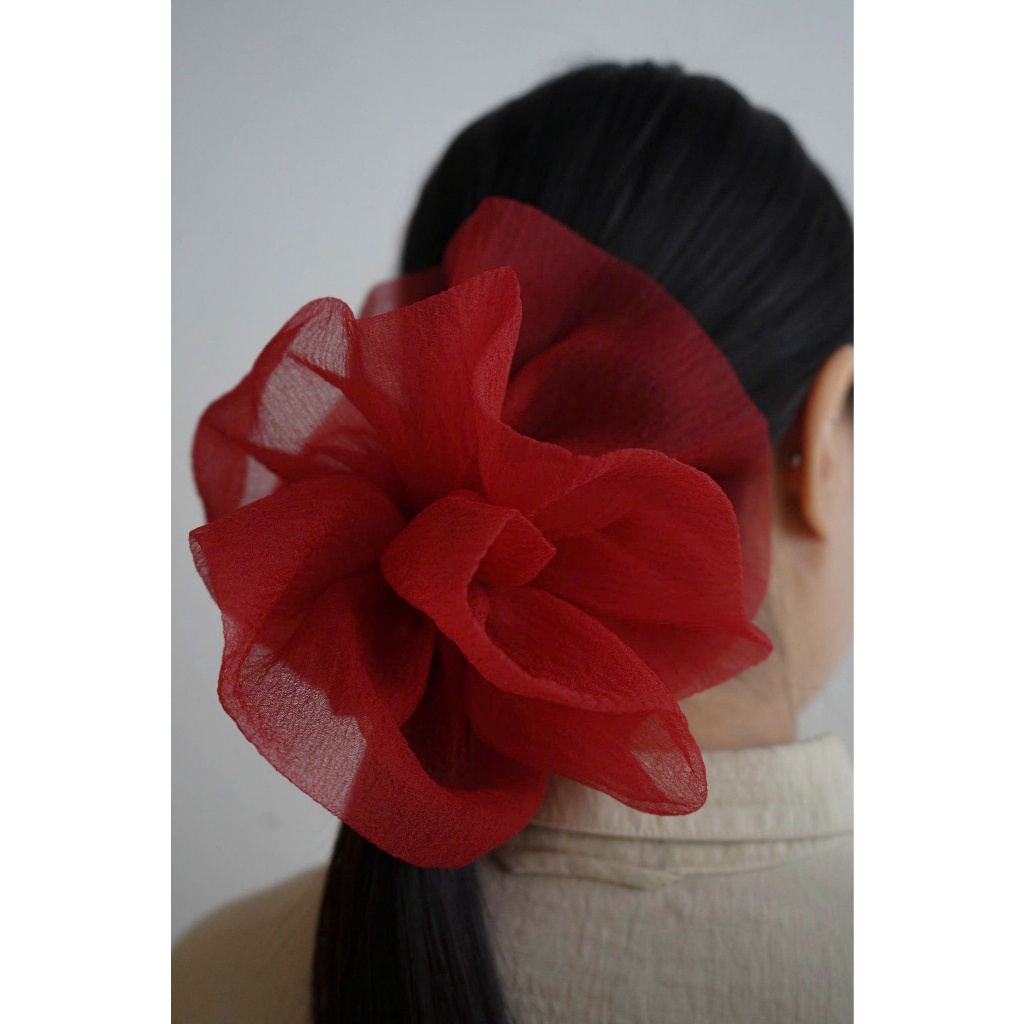 /ou'ba:d/ - DÂY BUỘC TÓC co giãn thoải mái nhiều màu (nơ cột tóc)