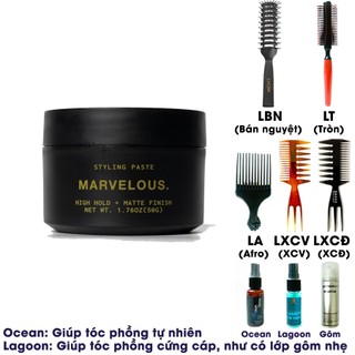 Sáp vuốt tóc Marvelous - Exceptional Styling Paste + Tặng quà