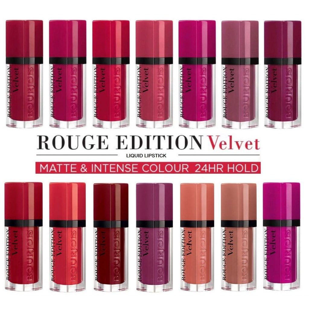 (Auth 100%) Son Kem Lì, Mịn Mượt Như Nhung Bourjois Rouge Edition Velvet  DAIMANPU