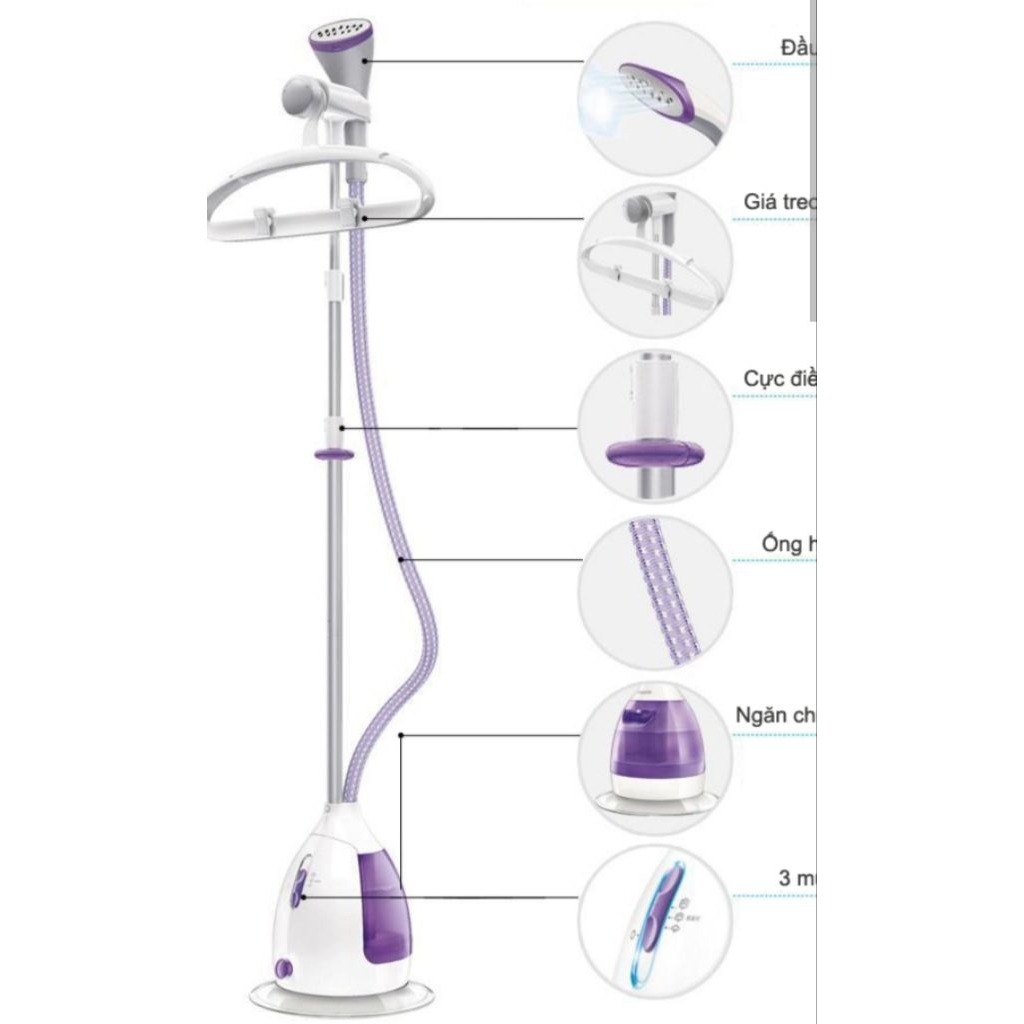 BÀN ỦI HƠI NƯỚC Philips DailyTouch GC506. 