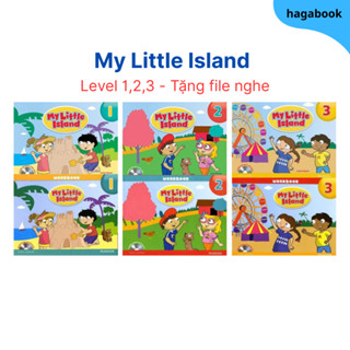 Sách - My Little Island 1,2,3 - Bản in Lazer đẹp tặng kèm file nghe