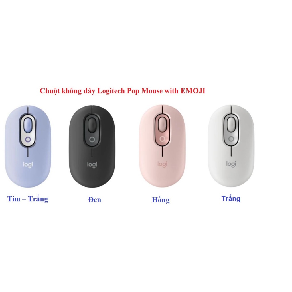 Chuột Không dây Bluetooth Logitech Pop Mouse