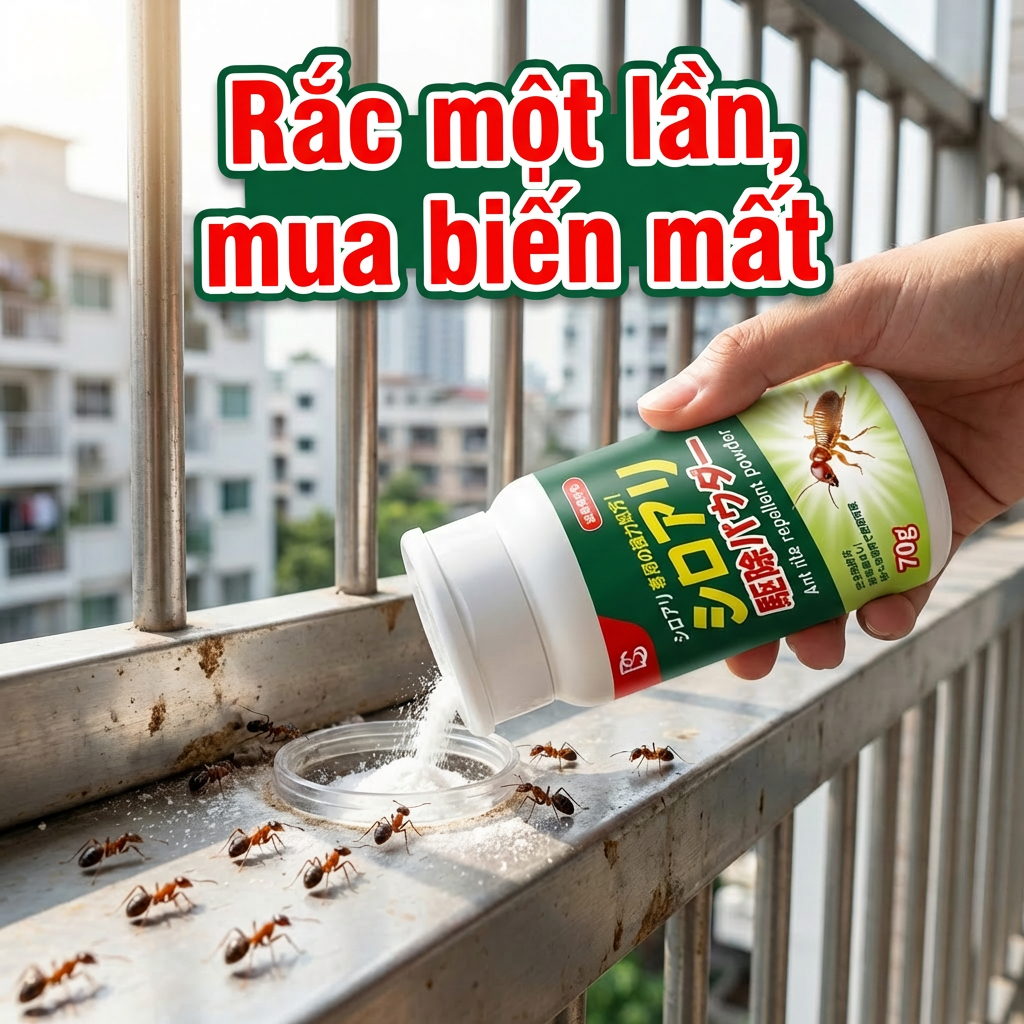 Bột Diệt Kiến 70g – Tiêu Diệt Kiến Nhanh Chóng, Dễ Sử Dụng, Phù Hợp Cho Nhà Bếp Và Mọi Góc Trong Nhà
