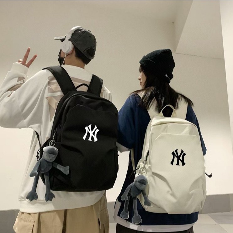 ( Hàng Loại 1 ) Balo  MLB NY Monogram Nylon Jacquard Backpack Full Tag Mac