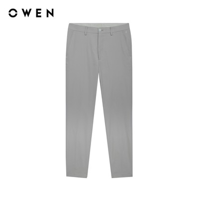 Owen - Quần tây S-Form QG257109 màu Be đậm chất liệu Conjugated polyester