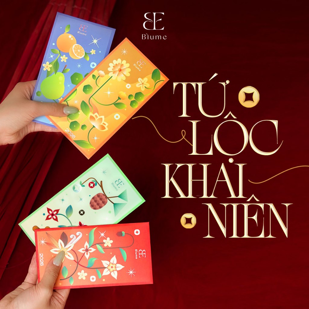 Bao Lì Xì Blume độc quyền - Collection 2026