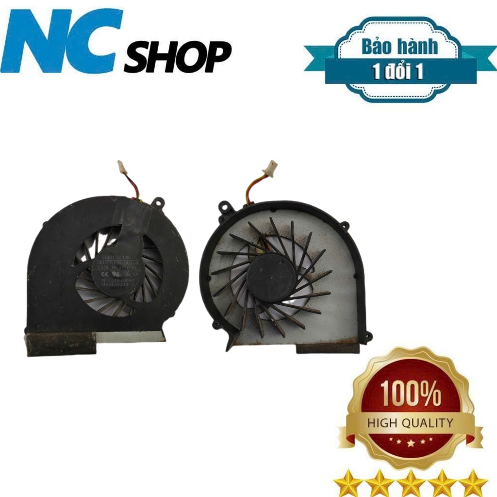 QUẠT HP COMPAQ CQ43 CQ57 CQ58 G58 430 431 435 436 450 630 631 650- CQ43