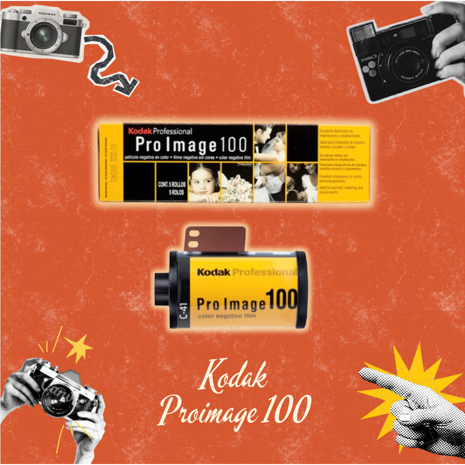 Kodak Pro Image 100 | 36 tấm | ISO 100 | Film màu 35mm | Kodak Proimage 100