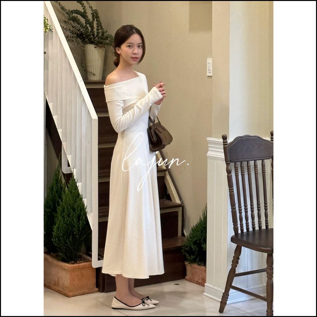 [LAJUN KOREA] Váy Dài Rorang Thanh Lịch Hàn Quốc