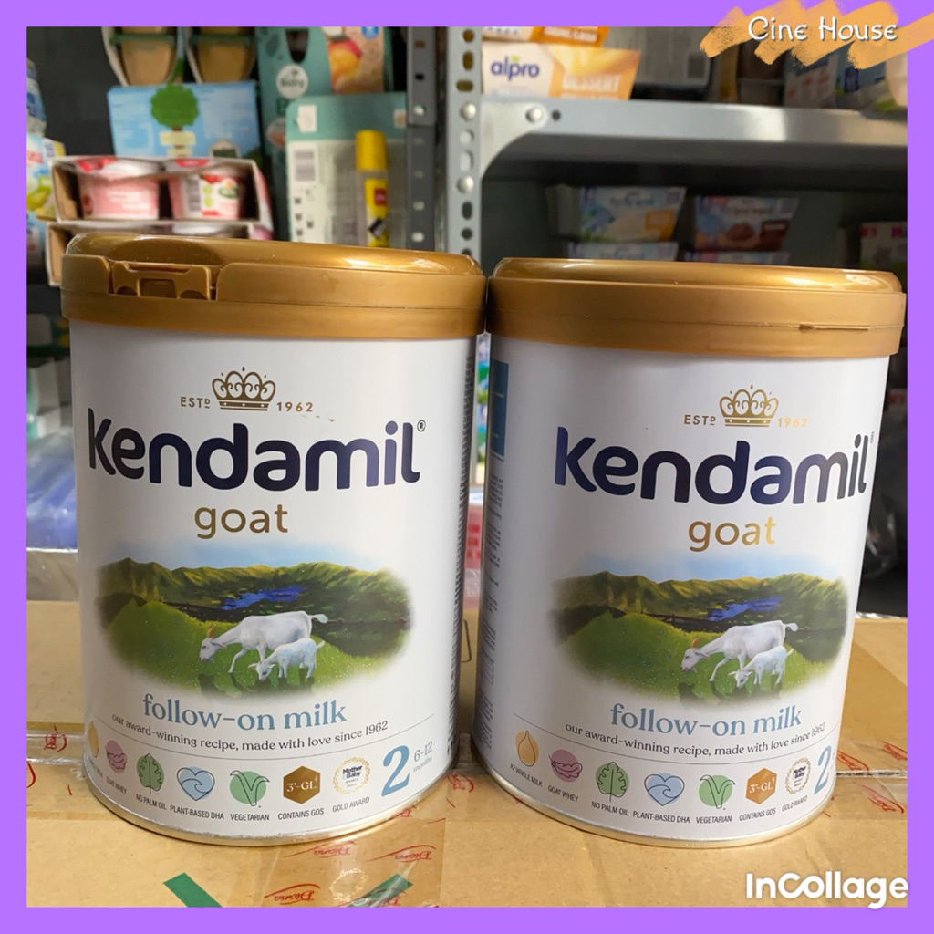 Sữa bột kendamil dê lon 800gr hàng nội đụa Anh