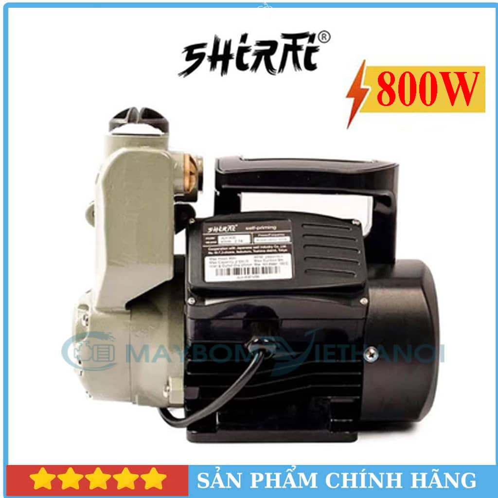⚡Máy Bơm Nước Shirai JLm 800(W) / Shirai JLm-600(W) Chân Không Đẩy Cao Tầng Hiệu Quả Cho Gia Đình